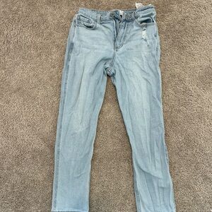 Hollister high rise mom jeans